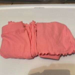 Epic Threads Girls Peachy Pink Extra Soft Leggings. Size Small